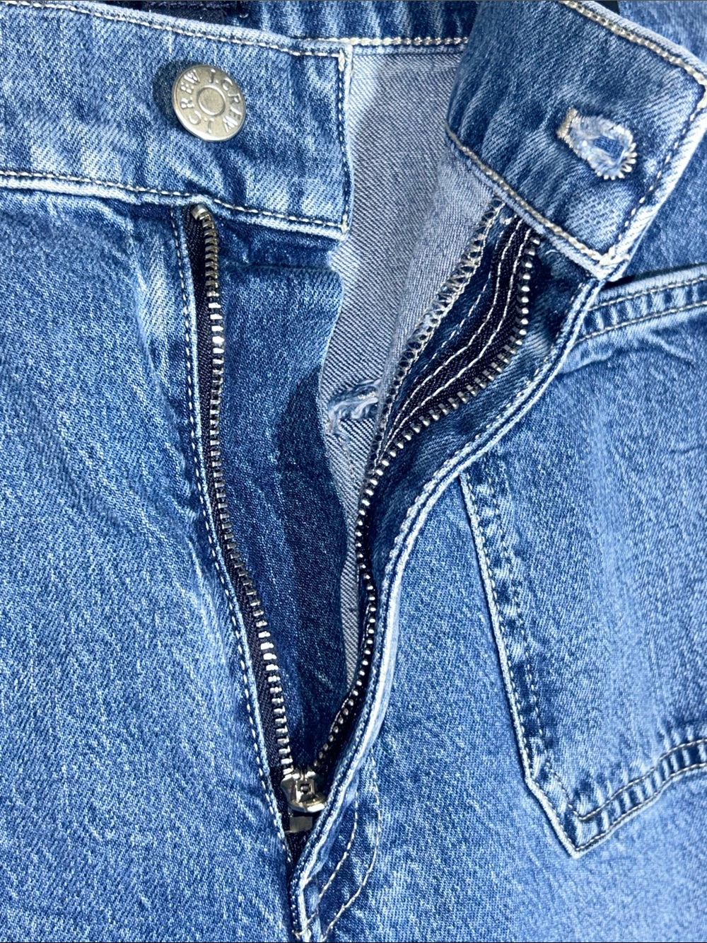 J. Crew Full Length Wide Leg Jeans Sz 30 - Picture 4 of 7